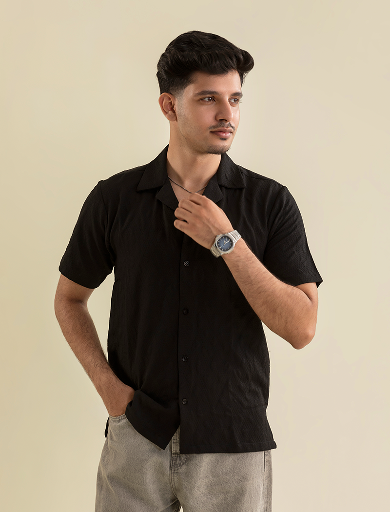 VTH Black Old Money Shirt