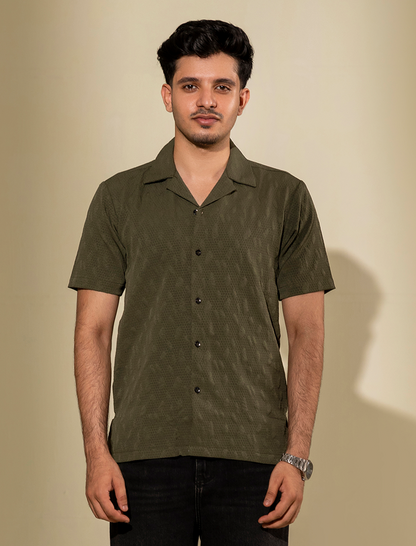 VTH Olive Old Money Shirt