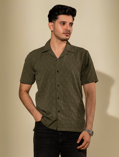 VTH Olive Old Money Shirt