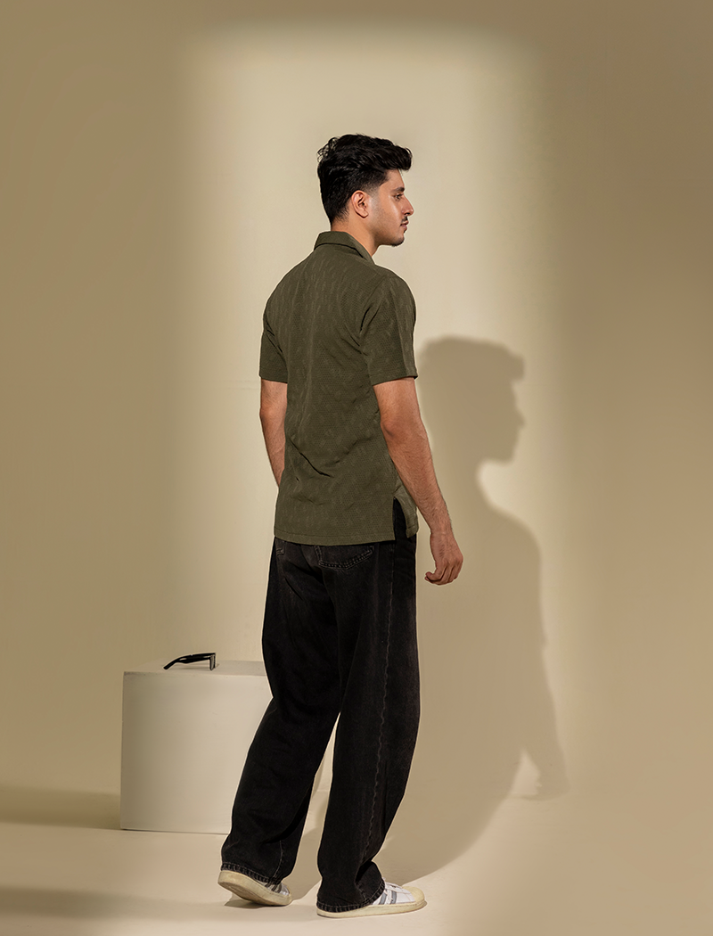 VTH Olive Old Money Shirt