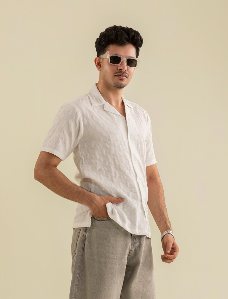 VTH White Old Money Shirt