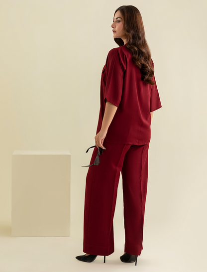VTH Maroon Co-Ord Set