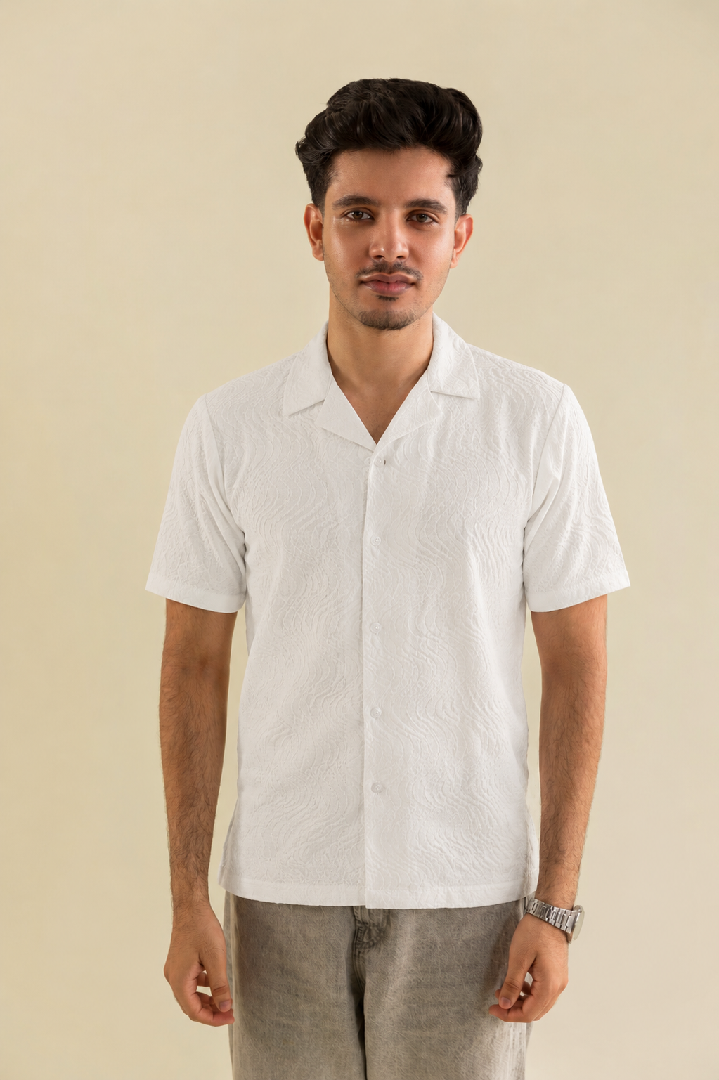 VTH White Old Money Shirt